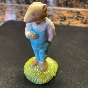 Royal Albert “Ratty” figurine. The Wind in the Willows 1987. 3.5”. Vintage